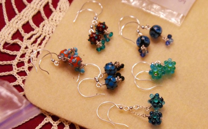 Earring making at home