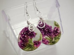 How to Make Earrings - Polymer clay