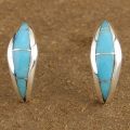 Zuni Inlaid Native American Earrings